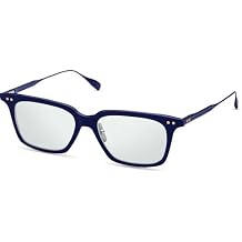 DITA Eyewear ARINU: Titanium Acetate Frame in Navy - Silver