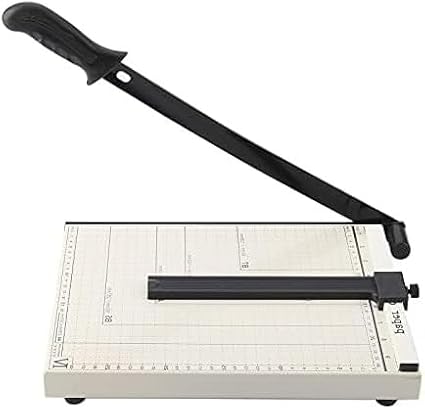 Small Guillotine Paper Cutter - Compact A4/A5/B5 Paper Trimmer with Safety Guard for Home & Office, Durable Steel & Alloy Desktop Guillotine