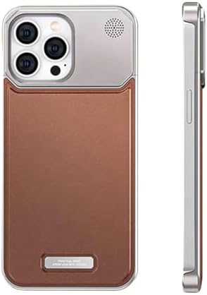 case Protector for iPhone 15 pro max, BrownGrey