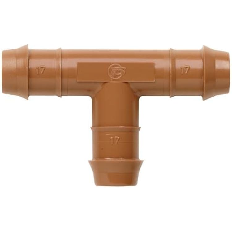 Hydro Flow Netafim 17mm Insert Tee (25 Pack)