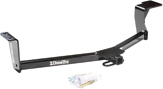 Draw-Tite 24847 Class 1 Trailer Hitch, 1-1/4 Inch Square Receiver, Compatible with 2012-2017 Toyota Prius V, 2010-2019 Toyota Prius (Please Select The Right Variation for Your Vehicle)