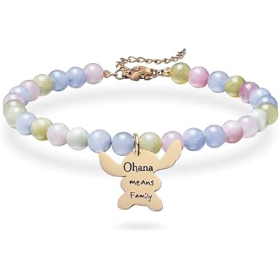 Melix Home Ohana Means Family Bracelet Gifts For Women Friends Family Jewelry Gift for Loved Ones