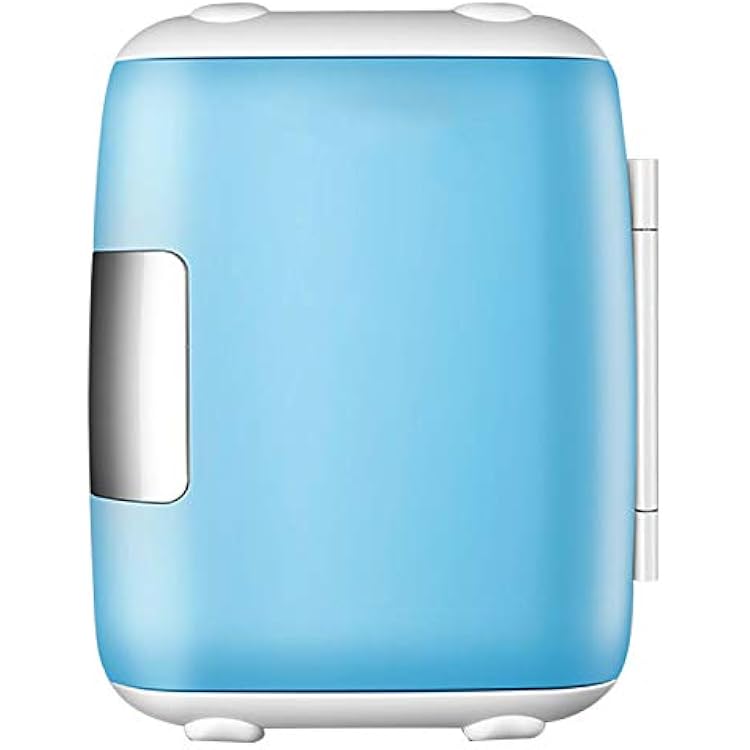Mini Fridge 8L12L Compact Car Refrigerator BluePortable Freezer for Car for Bedroom Office Dorm Car - Great for Skincare Cosmetics