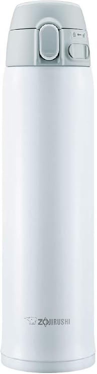 Zojirushi SM-TA60WA Stainless Steel Vacuum Insulated Mug, 20-Ounce, White