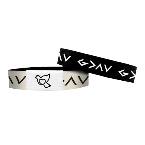 Religious Bracelets With NFC, Wearable Bible Bracelet, Bracelets Christian Daily Bible Verse Bracelet, Inspired by Faith, Stylish Design, Easy to Use & ShareWhite