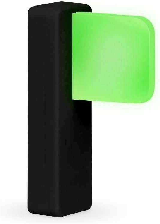 Flag LED USB Busy Light Indicator Black Luxafor Flag LED Availability Indicator that Eliminates Workspace Distractions and Boosts Productivity (20 inch Cable (USB-C))