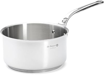 MILADY Stainless Steel Saucepan 8-Inch Cap.qt 3.2
