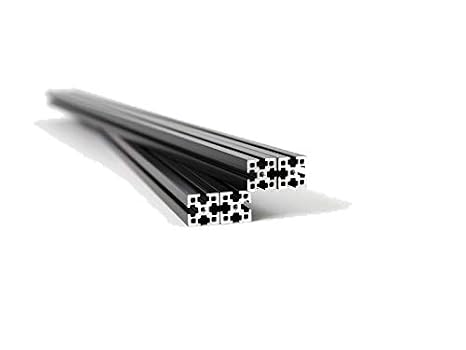 XL Black Anodized Beams 500x15x15mm (103194) 4 Pieces