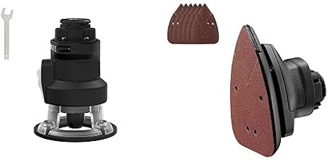 BLACK+DECKER Matrix Router Attachment For Cordless Drill with Matrix Sander Attachment (BDCMTR & BDCMTS)