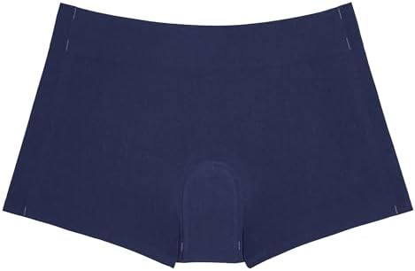 KNIX Super Leakproof Dream Short - Period Underwear or Pajamas for Women - Midnight, Large (1 Pack)