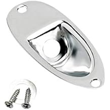 Fender Electric Guitar Part Stratocaster Jack Ferrule - Chrome