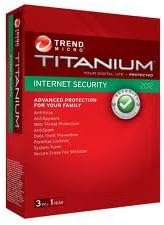 Trend Titanium Internet Security 2012 1 Computer 1 Year Anti virus New