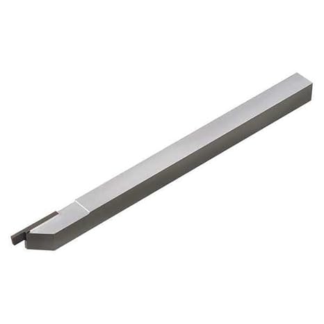 Micro 100 LC-250060 Screw Machine Tool - Cut Off - Brazed, .060" Width, .180" Proj, 1/4" Square Shank, 6" OAL, Uncoated