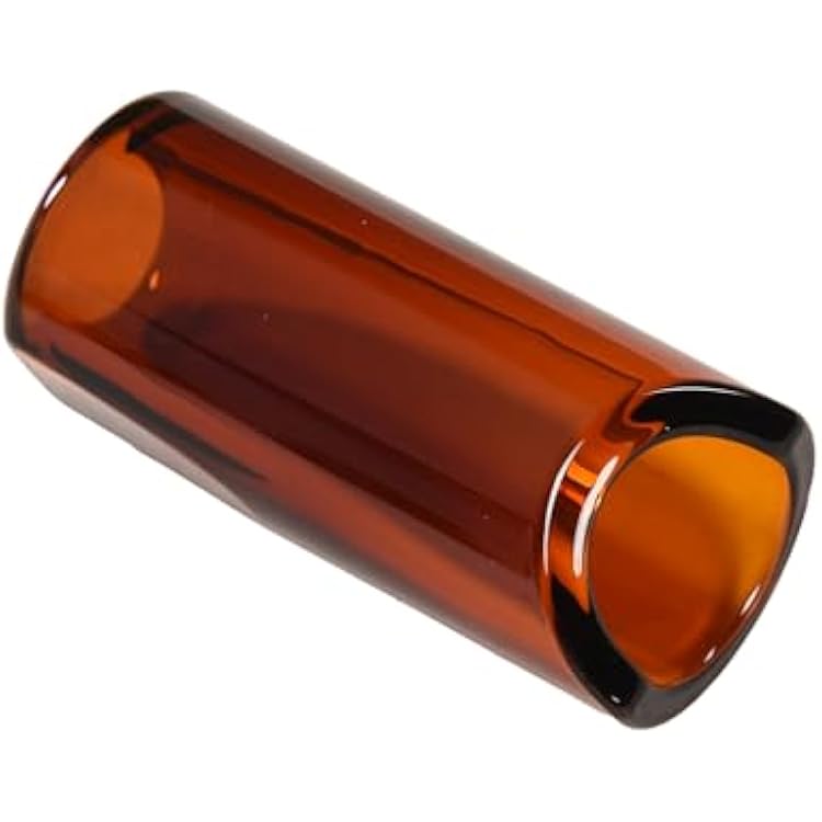 The Rock Slide Amber Glass Slide - Medium