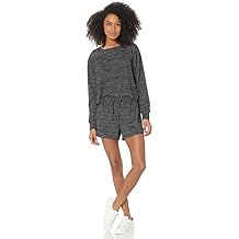 Catherine Malandrino Sweatshirt & Short Lounge Set