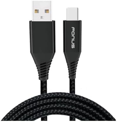 6ft USB Cable Type-C Charger Cord Compatible with Nokia G100G300XR20, Power Wire USB C Long Braided