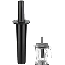Blender Tamper Compatible with Vitamix Blender 32oz 48oz Container, Small Mini Plunger Replacement Part Blender Tamper Stick Tool Accessories