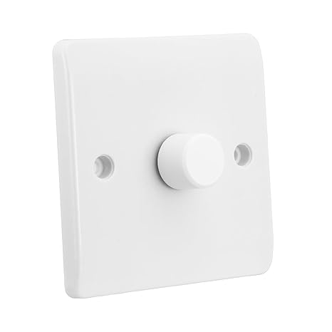 Candeo Zigbee Smart Rotary Dimmer Switch | Compatible with SmartThings, Hubitat & Home Assistant | LED & Incandescent Bulbs | Voice Control via Alexa & Google Assistant | No Neutral Wire Required