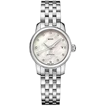 MIDO Baroncelli Lady Twenty Five - Swiss Automatic Watch for Women - White Dial - Case 25mm - M0390071110600