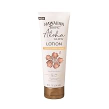 Hawaiian Tropic Aloha Glow Lotion, 8oz | Tan Extender Lotion, After Sun Tan Extender, After Sun Care with Shea Butter & Cocoa Butter, Hawaiian Tropic Body Moisturizer, Body Cream for Women, 8 fl oz