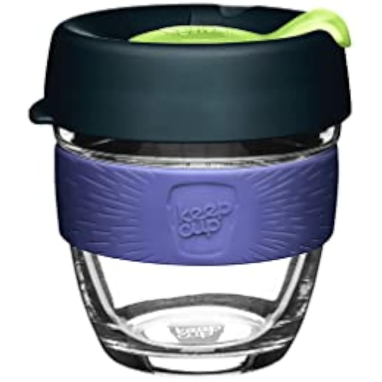 KeepCup Brew, Reusable Glass Cup, Small 8oz227mls, Deep