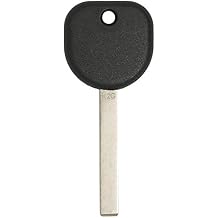 Keyless2Go Replacement for New Uncut Transponder Ignition Car Key High Security Laser Sidemill B119 HU100