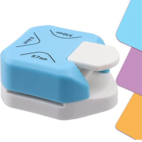Corner Paper Rounder Puncher 3 in 1 R4mm R7mm R10mm Corner Rounder Cutter Corner Rounder Paper Cutter Punch for Paper Card Office