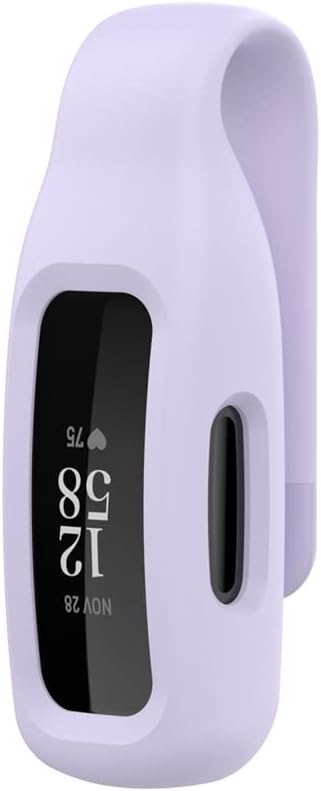 Silicone Case for Fitbit inspire 3/inspire 2/ace3 Clip Holder Accessory Compatible with Fitbit inspire 3 Case Accessories
