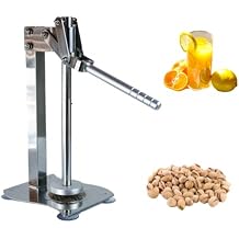 Heavy-Duty Stainless Steel Manual Lemon & Fruit Juicer, Quick & Efficient Citrus Presser for Kitchen Use