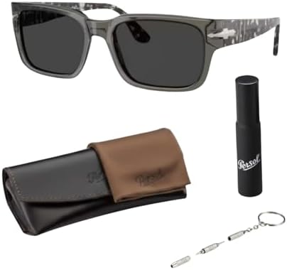 Persol PO3315S Rectangle Shape Sunglasses With Official Eyewear Kit