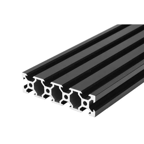 1PCS Black 2080 European Standard Anodized Aluminum Profile Extrusion 100-800MM Length Linear Rail for CNC 3D Printer V-SlotV-300mm