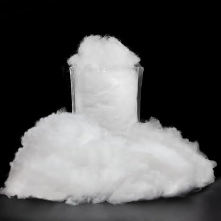 Christmas Fake Snow Decoration,10.6Oz1 Bag White Artificial Snow Cotton Fluffy Fake Snow for Mantle Village,Nativity Set,Faux Snow Christmas Tree Decor,Winter Indoor Home Decoration