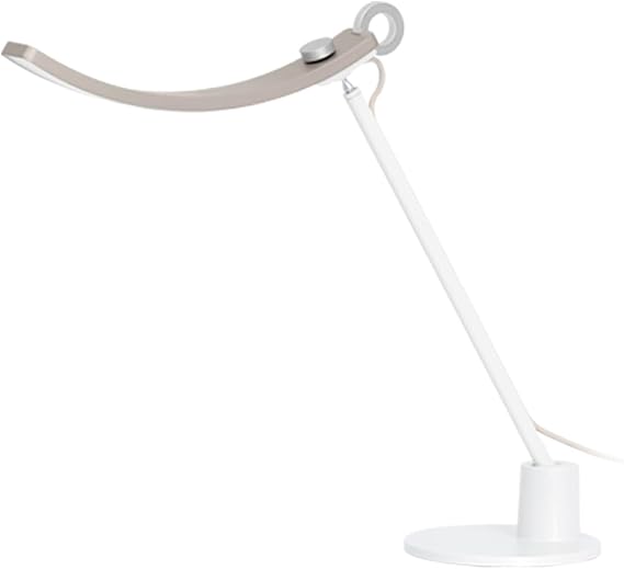 BenQ Genie e-Reading Desk Lamp - Bright Lighting for Small Workspace, Dimmable with 13 Color Modes, Auto-dimming, Eye-Caring Lamp for Home Office, Reading, Study, Craft, Matte Gold