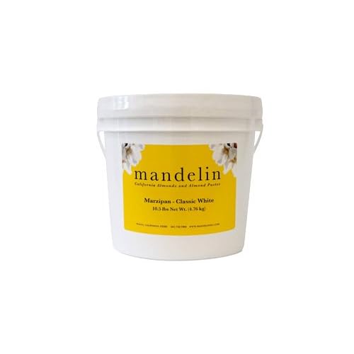 Mandelin Marzipan Modeling Paste, 33% Almonds, 67% Sugar 10.5 lb