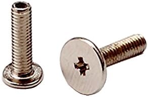 M3 Wafer Head Machine Screws,Laptop Screws,Head Dia.8mm,Metric,Right Hand,Pack of 50 (M3 x 6mm)