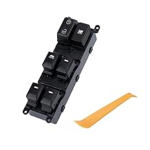 Upgrade Power Window Master Switch Left Driver Side 93570-1W157 for Kia Rio 2012 2013 2014 2015 2016 2017, Replace# 935701W157, 1S16399