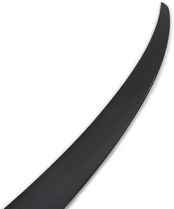 T PARTS Tesla Model Y Performans Spoiler Mat Siyah, Bagaj Kanadı ve 3M Bant ile Kolay Montaj, 3M Yüzey Temizleme Mendili Dahil