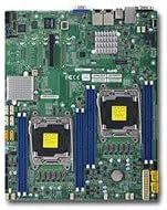Supermicro Dual LGA2011, Intel C612, DDR4, SATA3 & USB2.0, V & 4GbE, E-ATX Motherboard MBD-X10DRD-LT-O