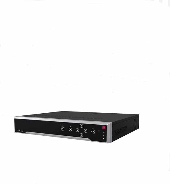 DS-7732NI-M4 M Series 32 Channel 8K NVR, Up to 32MP Resolution Input, Up to 320 Mbps, Smart VCA POS Functions, H.265+, 4 SATA & 1 eSATA, Audio & Alarm I/O, Original English Version (0, TB)