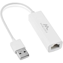 USB Ethernet LAN Network Adapter Compatible with Laptops and All USB 2.0 Compatible Computers Including Windows 7 to 11 Vista Mac OS X and macOS - by Mobi Lock