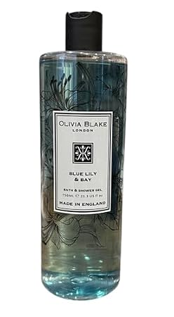 London Blue Lily and Bay Bath and Shower Gel, 25.3 oz