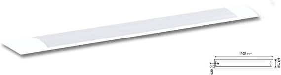 36W Beyaz Led Bant Armatür 3200K (Amber Işık) 2 Adet [Enerji Sınıfı A]