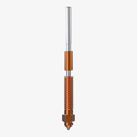 Creality K1C Unicorn Quick-Swap Nozzle (1PCS) - 0.4mm High-Flow Printing, Copper & Hardened Steel Nozzles for Ender-3 V3, Ender 3 V3 Plus