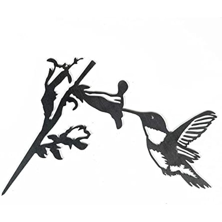 METALBIRD - Hummingbird - Outdoor Tree Ornaments in Corten Steel - Metal Art Proudly Made in The USA