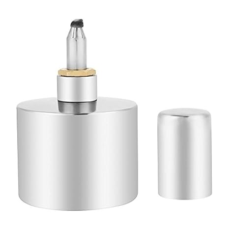 200ml Stainless Steel Alcohol Lamp with Wick Explosion- Burner for Chemistry Biology Laboratory 304 Stainless Steel Heating Equipment Alternative
