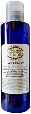 Pure Botanical Organic & Natural Rose Cleanser | A rich & moisturising cleanser which leaves skin thoroughly cleansed & radiant |With pure & natural aloe vera & fabulous skin oils to nourish & protect.