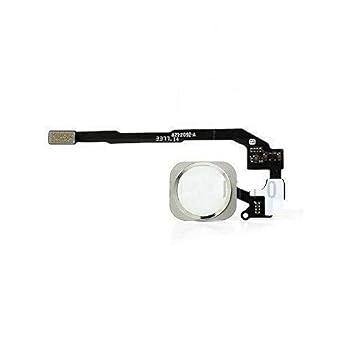 Replacement for iPhone 5S/SE Home Button Module Key Flex Cable USA (White)