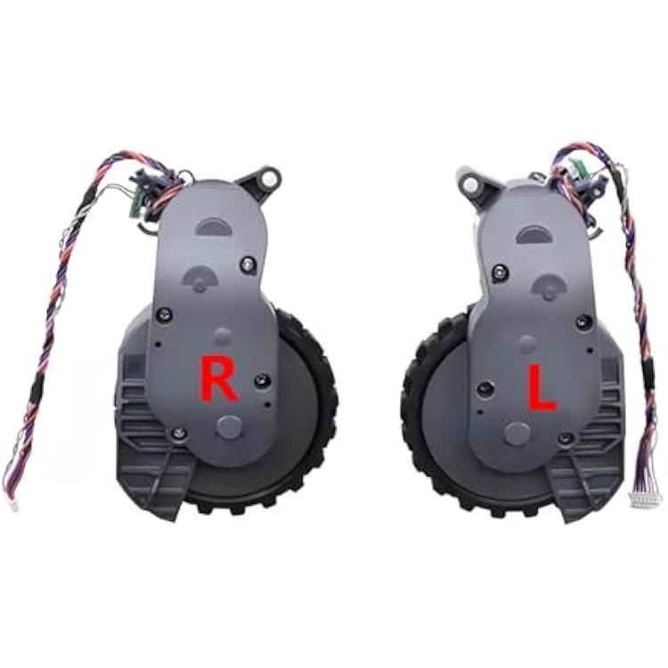 Compatible for Roborock S5 MAX S50 MAX S55 MAX S6 Pure S7, Left and Right Walking Wheels Parts Vacuum Cleaner Wheel Accessories