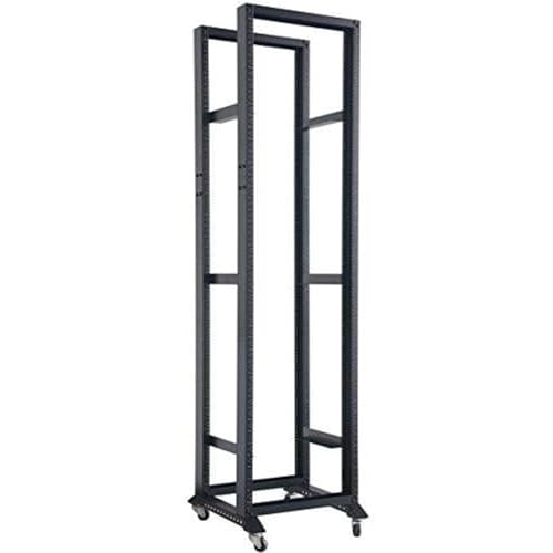 RAISING ELECTRONICS 42U 4 Post Open Frame 19inch Data Network It ServerAudio Rack 42U 31inch Depth