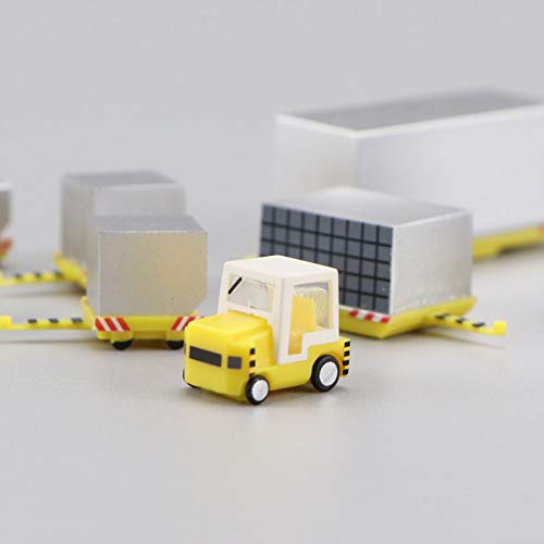 HERPA Airport Container Vehicles Miniture Model 1200 Finished Model Truck